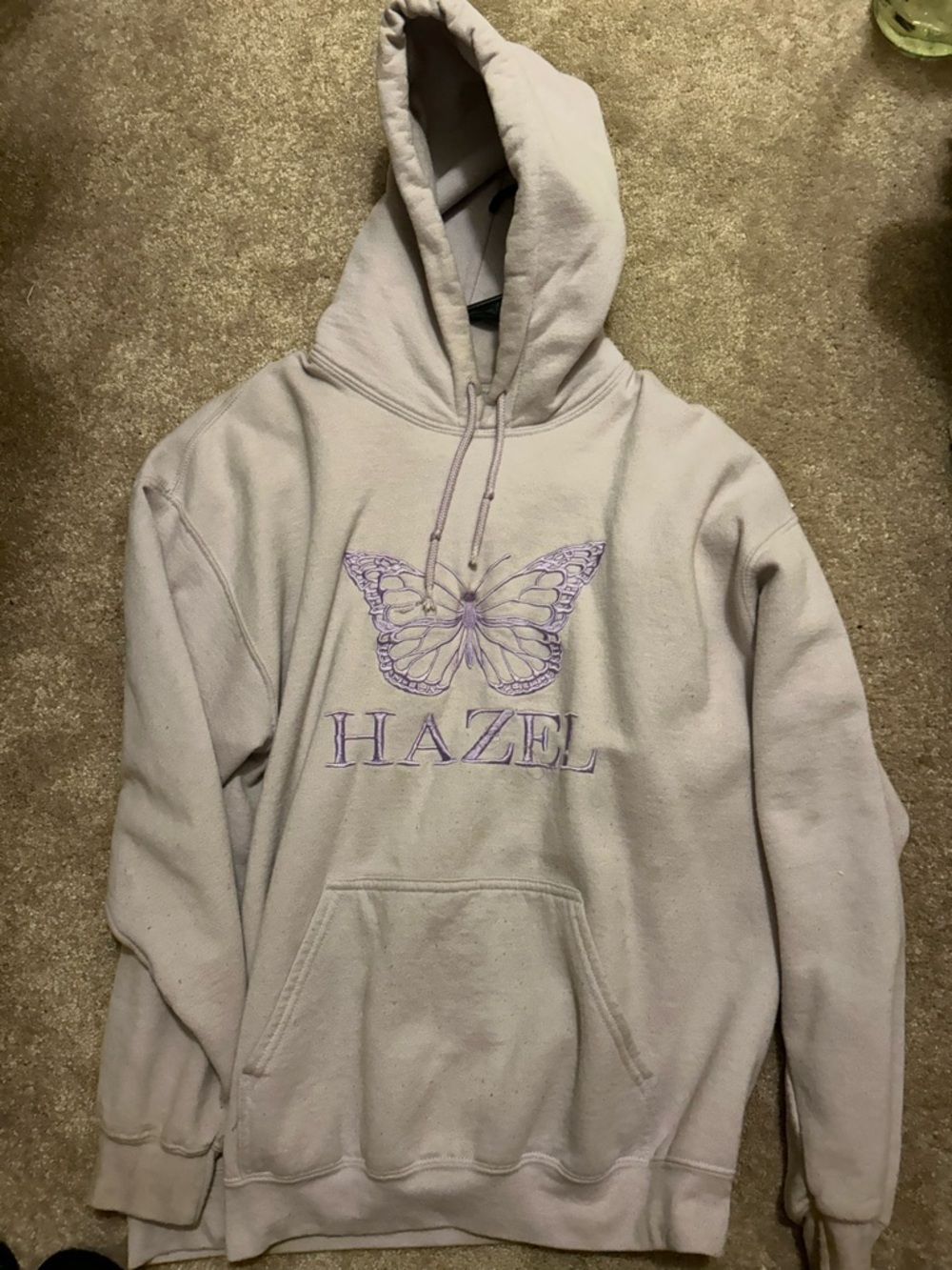 hazel Lavender Pullover Hoodie
